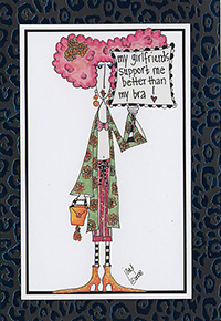 Women in Dublin and Arlington love these funny greeting cards