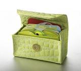 Card Holder Lime Croc-