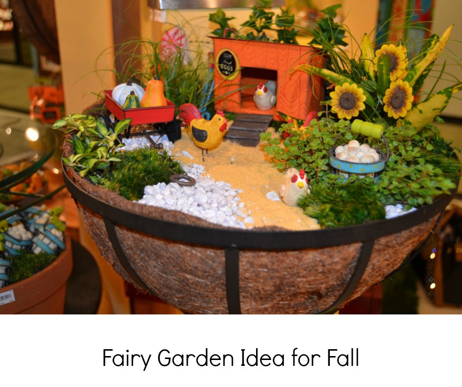 Fairy Garden Idea for Fall