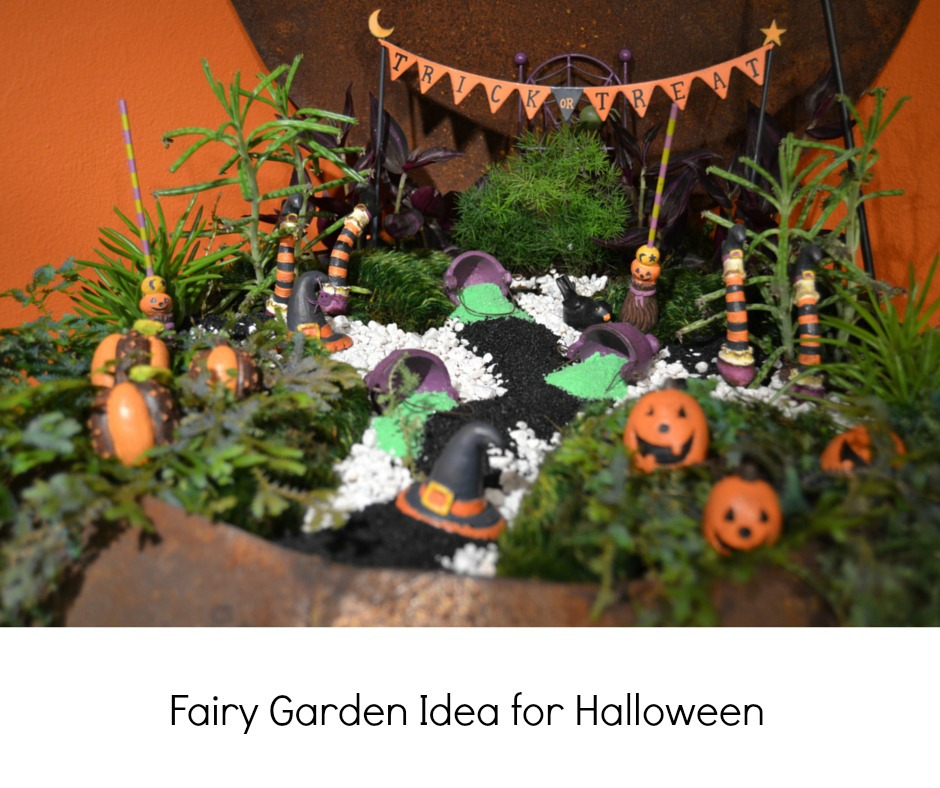 Fairy Garden Idea for Halloween