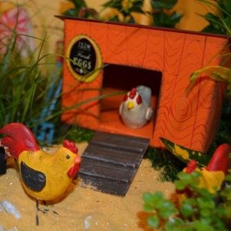 Miniature garden supplies for Halloween