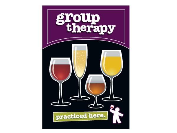 Garden Flag Group Therapy Purple-