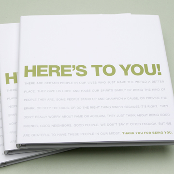 Here's to You! by Dan Zadra & Kristel Wills-