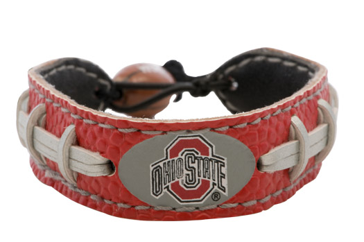 Ohio State Bracelet Leather-
