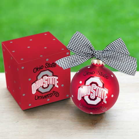 ohio state logo ornament ohio state logo ornament