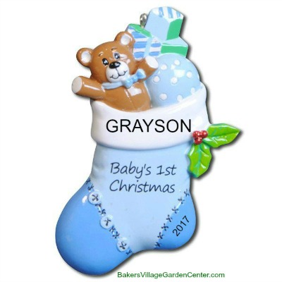 personalized christmas ornaments baby